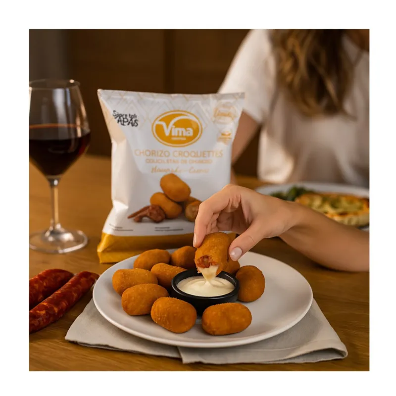 Croquetas sabrosas sabor chorizo