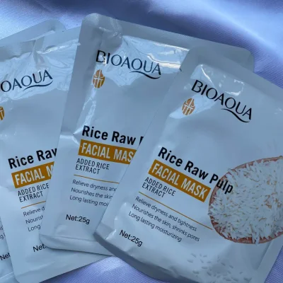 Mascarillas facial de arroz 
