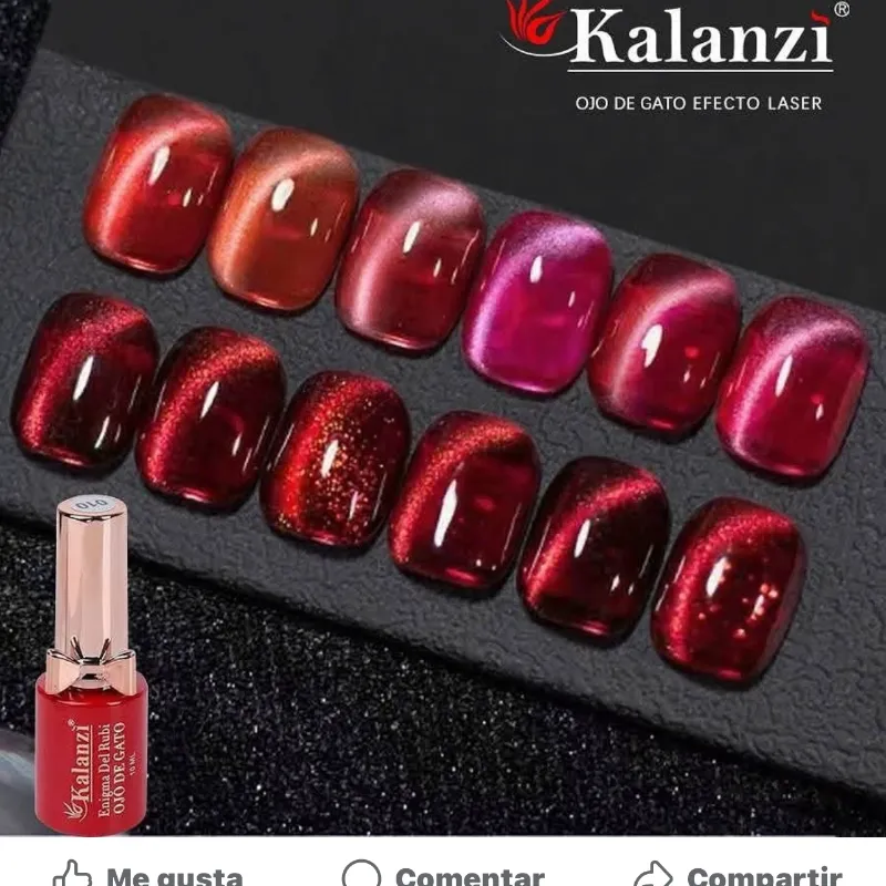 Ojo de gato enigma de rubi