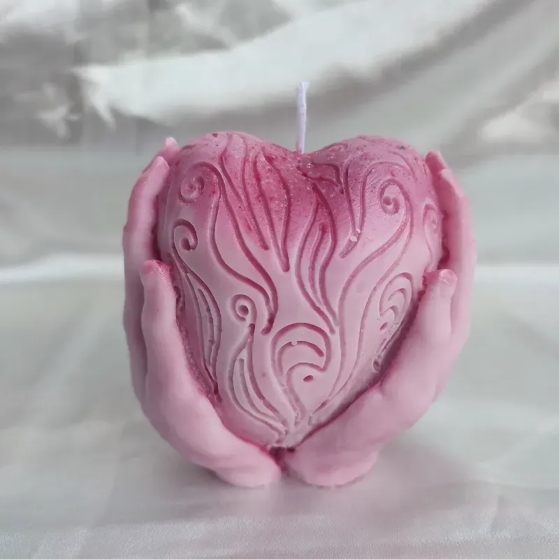 Abrazos de amor de cera