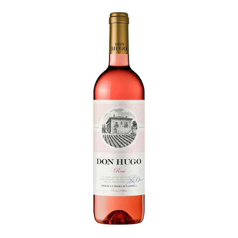 Vino Rosado Tempranillo DON HUGO 750 ml/12 Caja