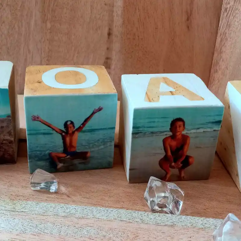 Cubitos de madera