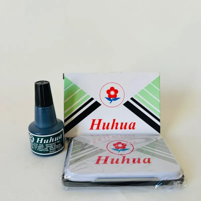 Conjunto tinta y almohadilla para cuño 