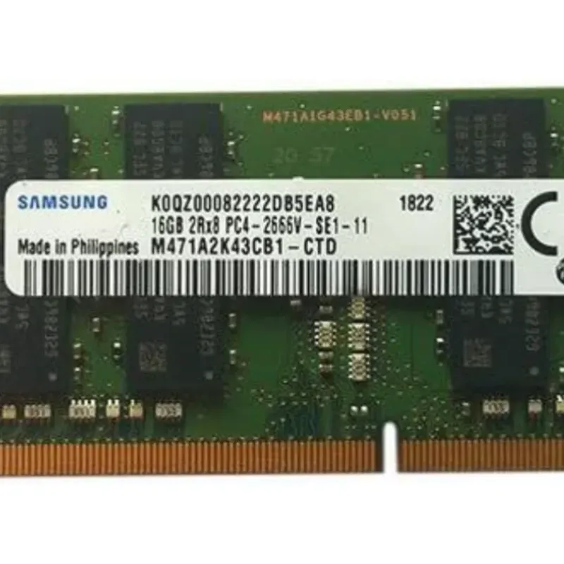 Memoria para laptop 16 GB DDR4 $50 y $60 usd