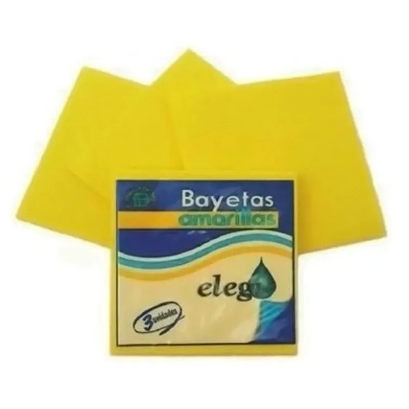 BAYETAS AMARILLAS