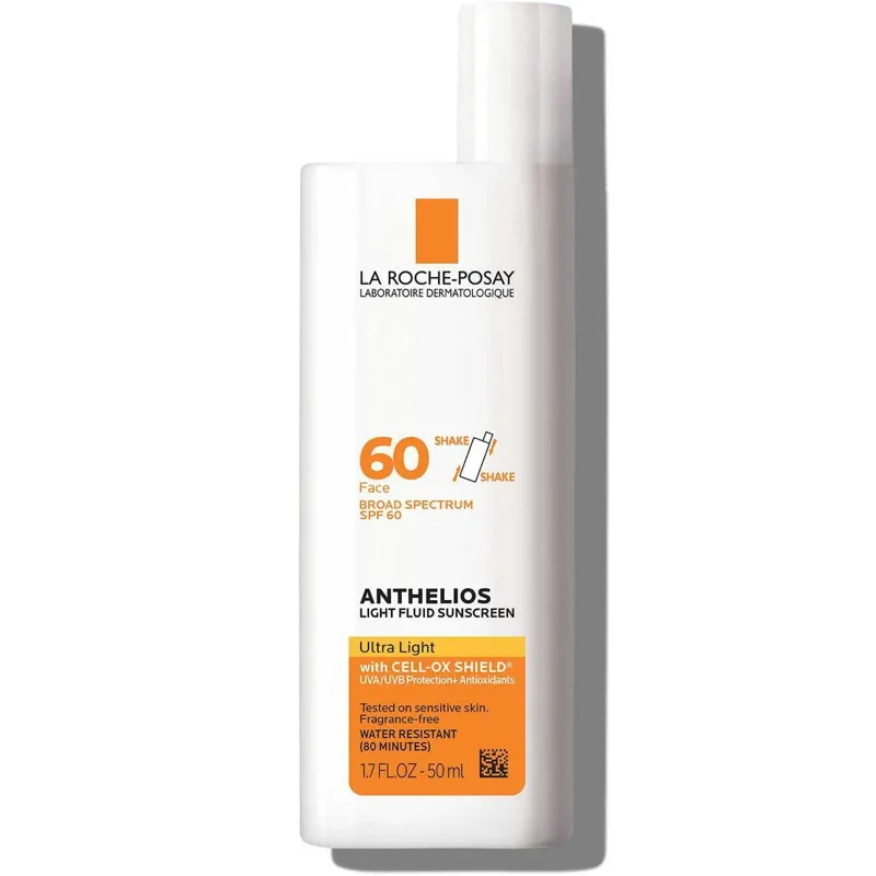 PROTECTOR SOLAR FACIAL FLUIDO ULTRA LIGHT DE ANTHELIOS SPF 60