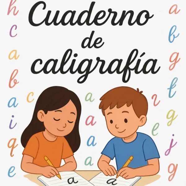 Cuaderno de Caligrafía  Abecedario(letra cursiva)