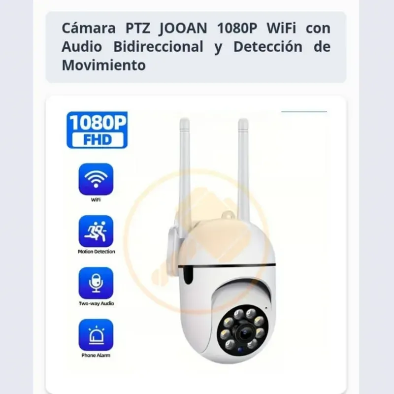 MINI CÁMARA DE SEGURIDAD 1080P FHD JOOAN (HAB)