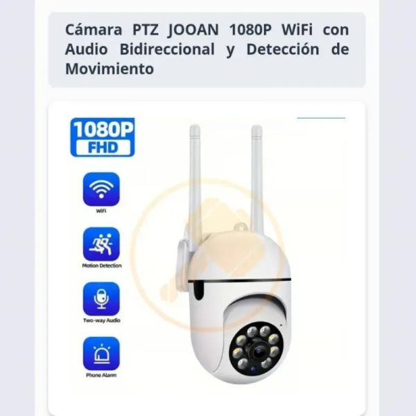 MINI CÁMARA DE SEGURIDAD 1080P FHD JOOAN (HAB)