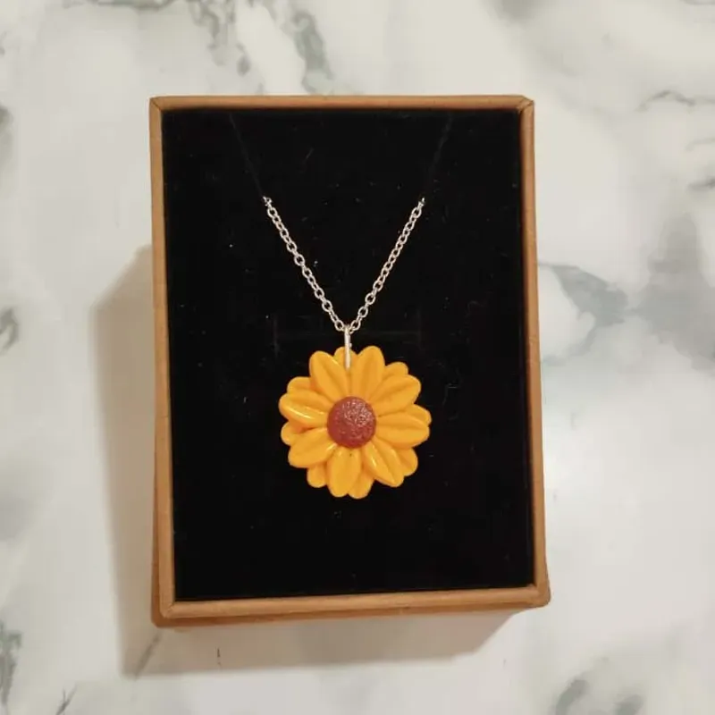 COLLAR FLOR GIRASOL