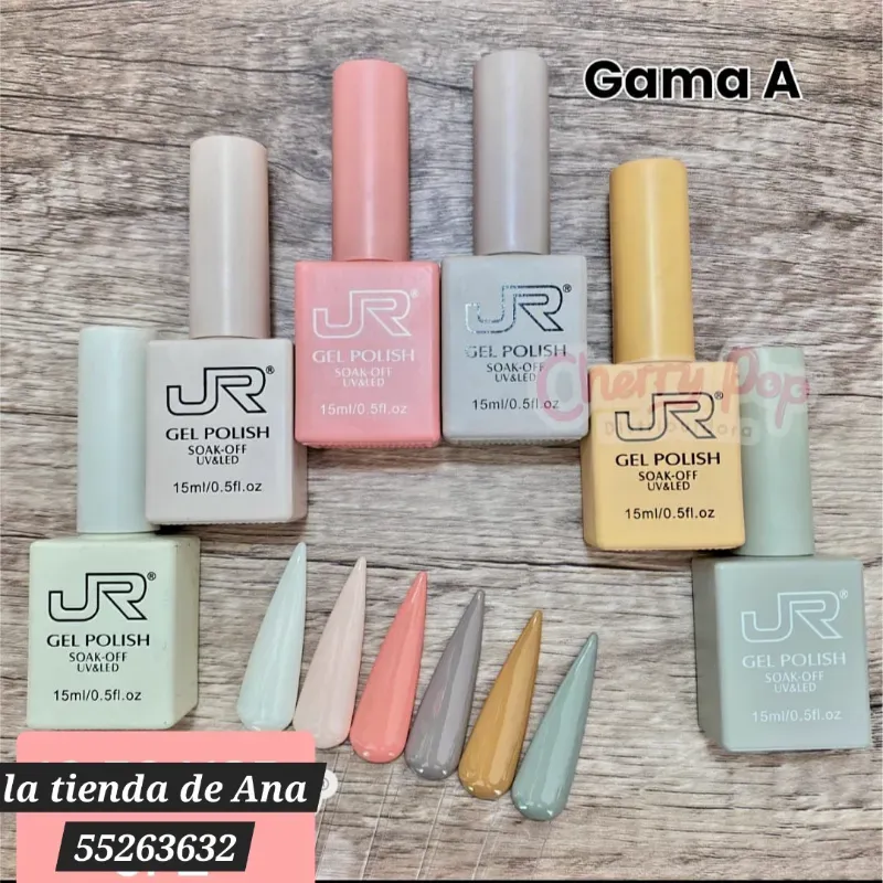 Pinturas JR 15 ml (cuadrado) Gama A