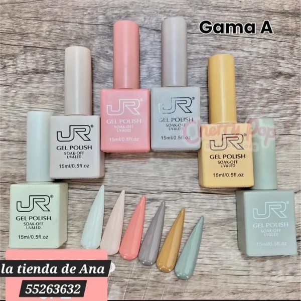 Pinturas JR 15 ml (cuadrado) Gama A