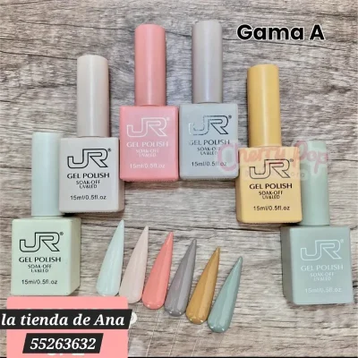 Pinturas JR 15 ml (cuadrado) Gama A