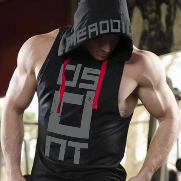 Camiseta deportiva con capucha Estilo Tank