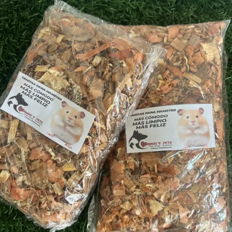 Bolsas de aserrin para roedores