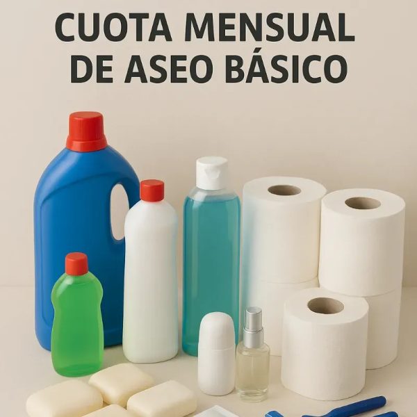 Cuota mensual de aseo básico 
