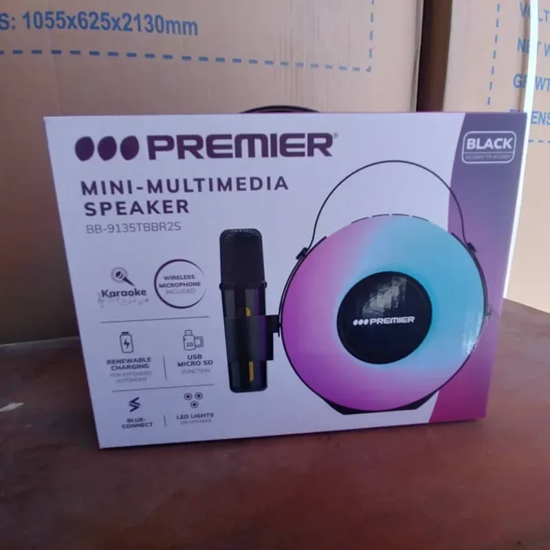 Bocina con micrófono