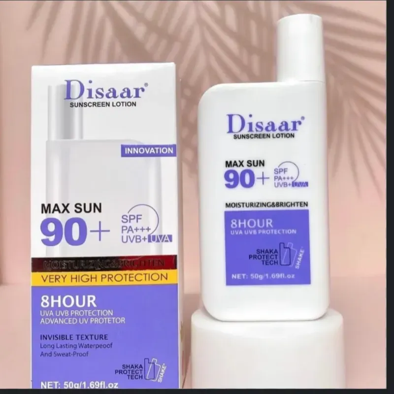 Protector solar Disaar con color