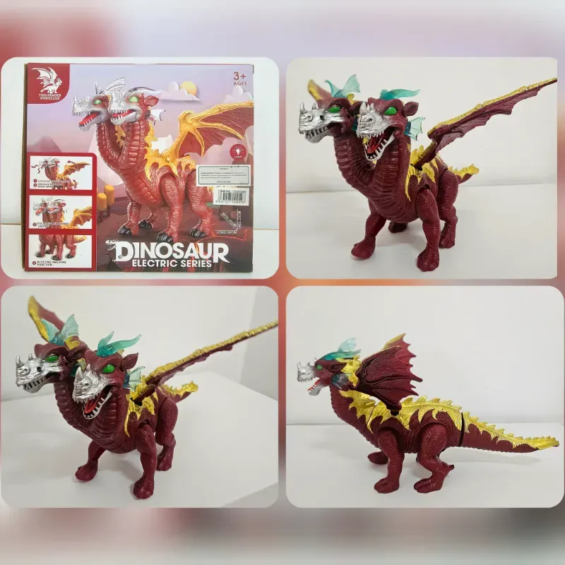 Dragón Eléctrico Legendario – Rugido, Luz y Movimiento