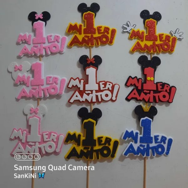 Toppers para cake