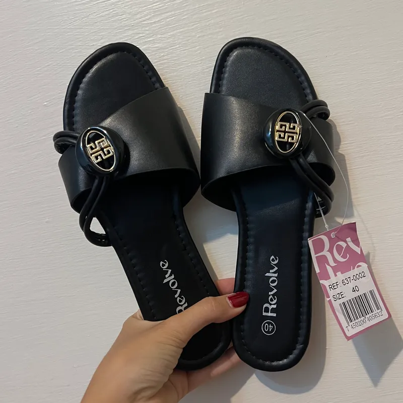 Sandalias Revolve Negras