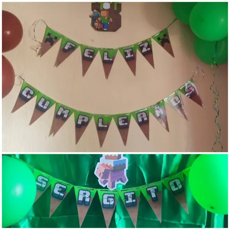 Cartel de feliz cumpleaños 