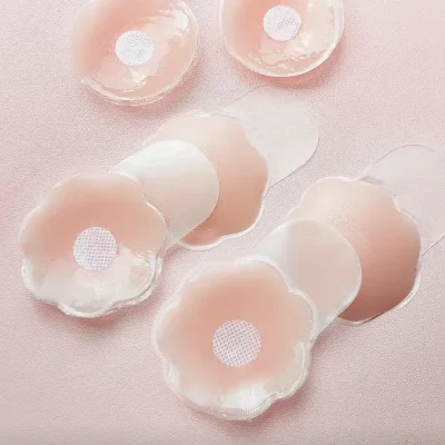 Pezonera silicona con pétalo