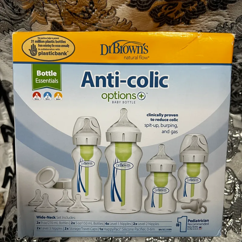 Juego biberones anticolicos DrBrowns