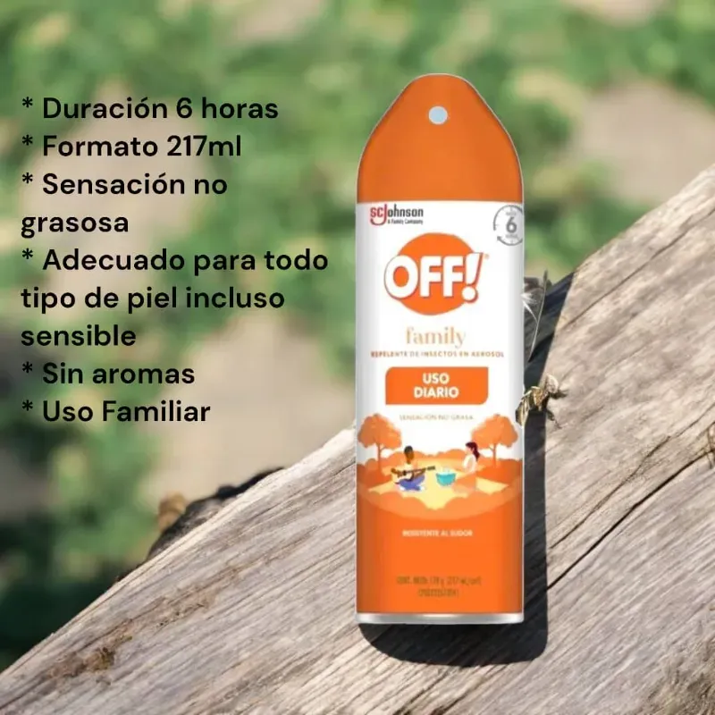 Repelente en spray 217ml SC Johnson