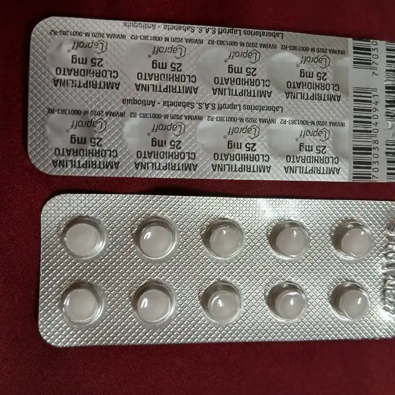 Amitrictilina 25 mg