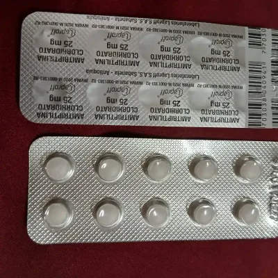 Amitrictilina 25 mg