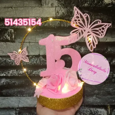 Centros de mesas grande luces