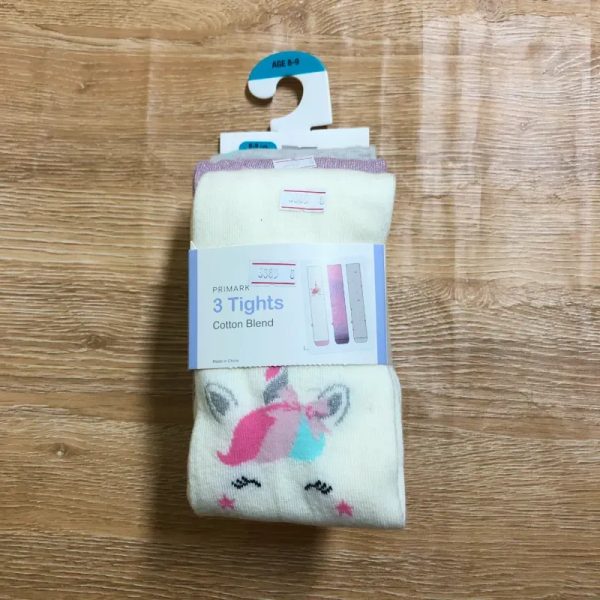 Medias pantis con unicornio