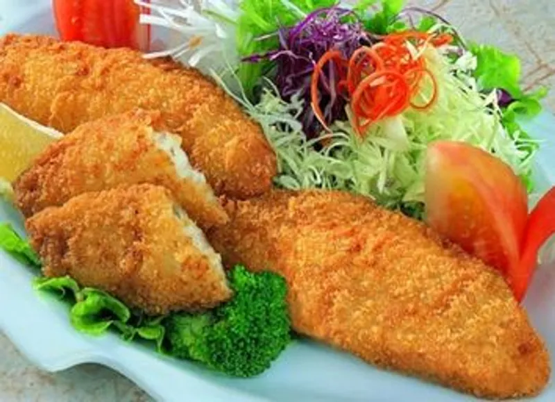 Pescado fillet empanizado