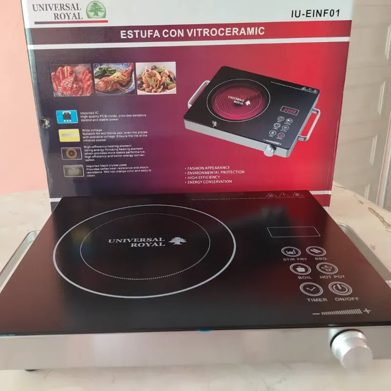 ESTUFA DE VITROCERÁMICA