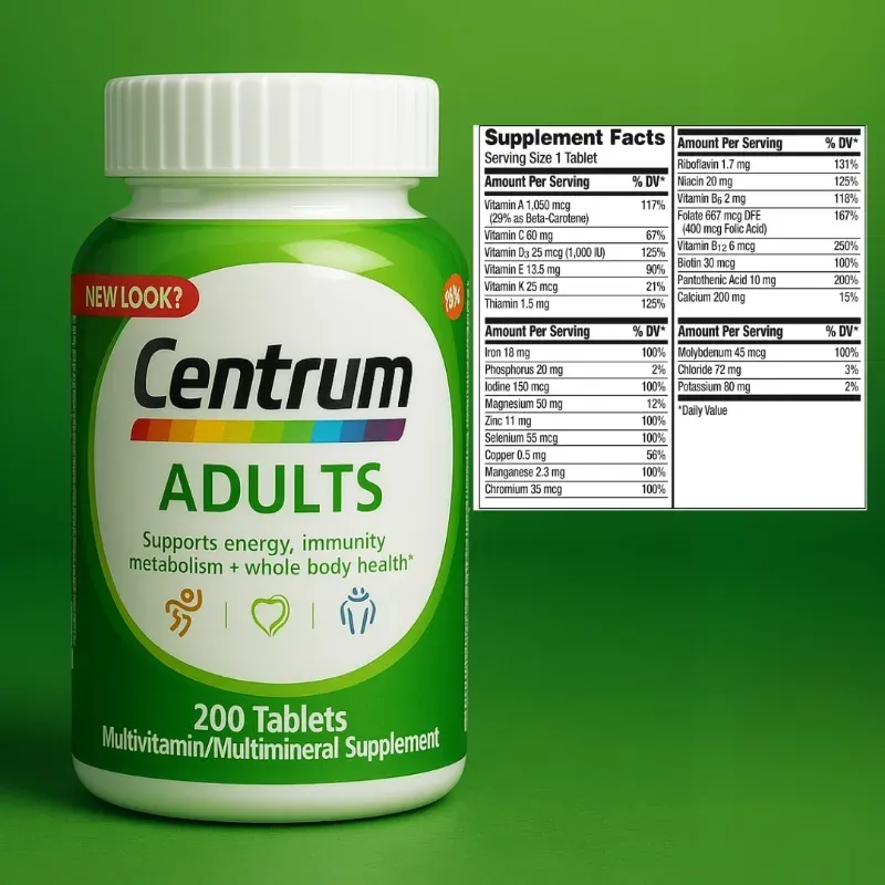 Multivit para adultos CENTRUM