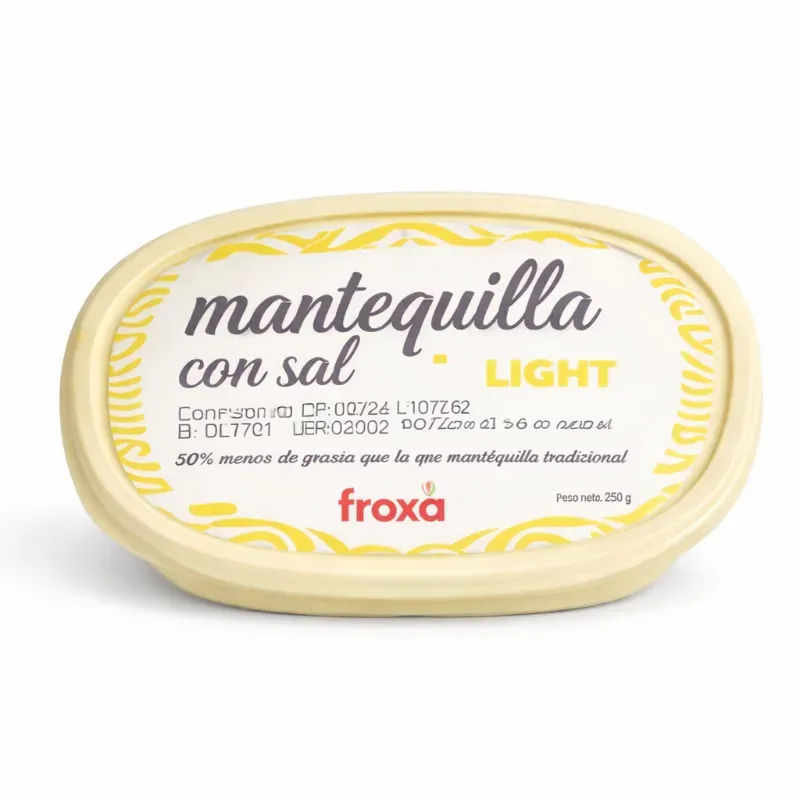 Mantequilla con sal light froxa 250g