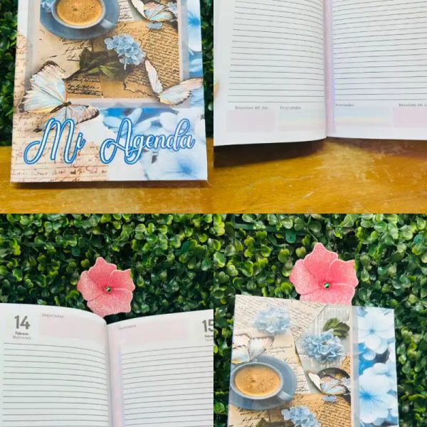 Agenda azul