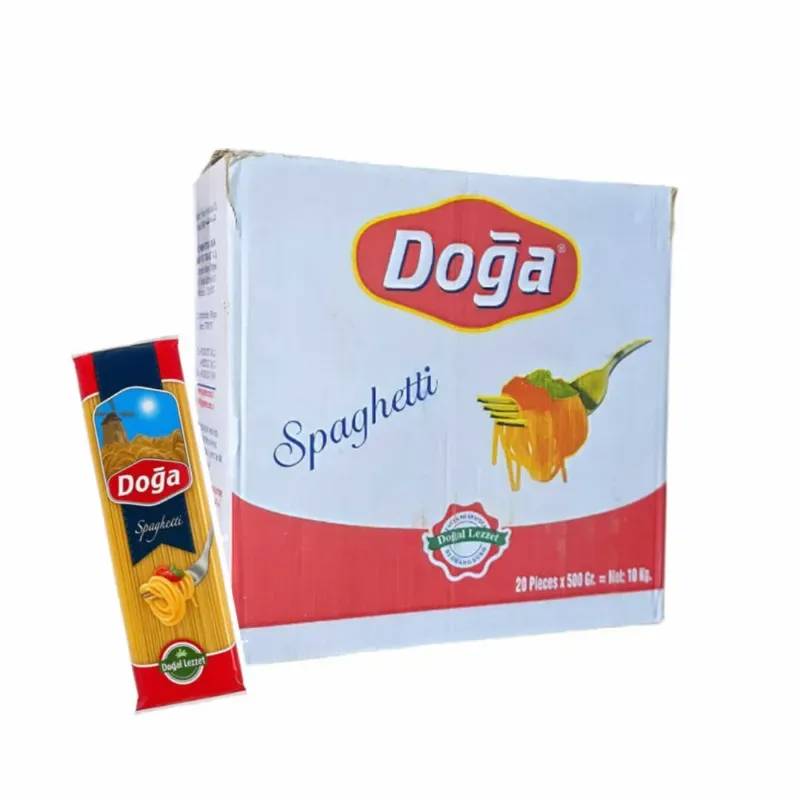 - Caja de 20 paquetes de Espaguetis 