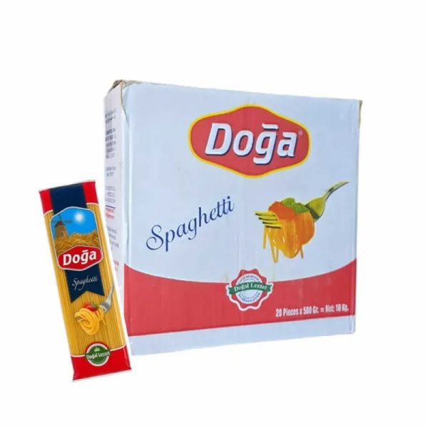 - Caja de 20 paquetes de Espaguetis 