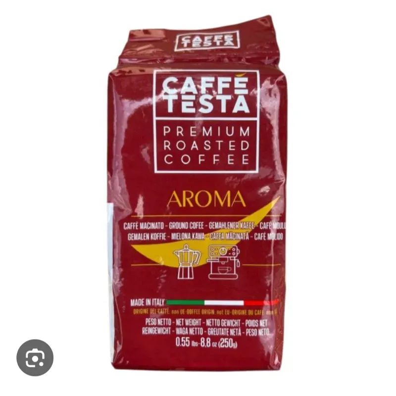 Café importado testa