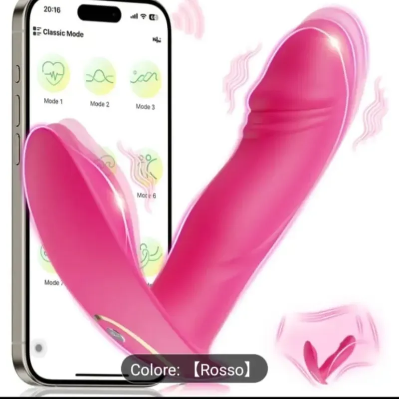Vibrador portátil con app