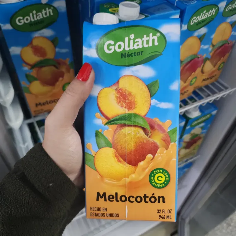 CAJA DE JUGO