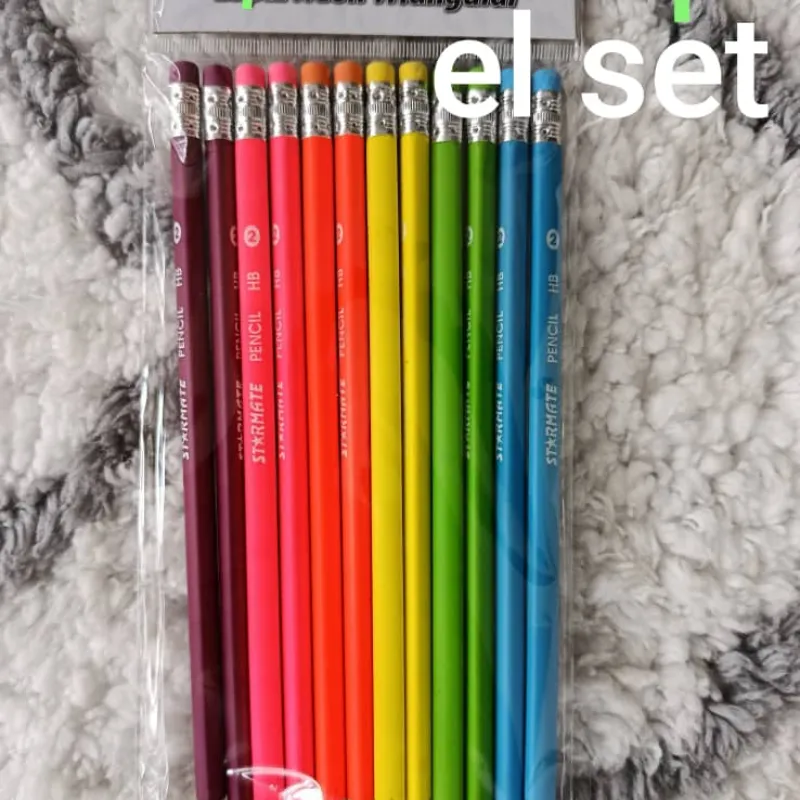 Set de lápices de escribir