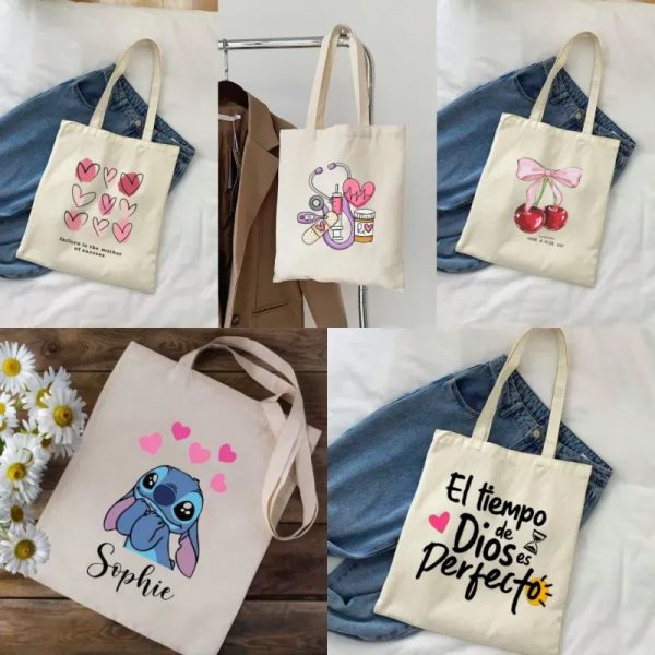 Bolsos de lienzo