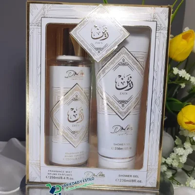 Set de colonia y crema