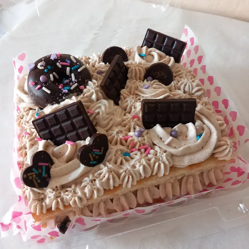 Minicake con chocolates