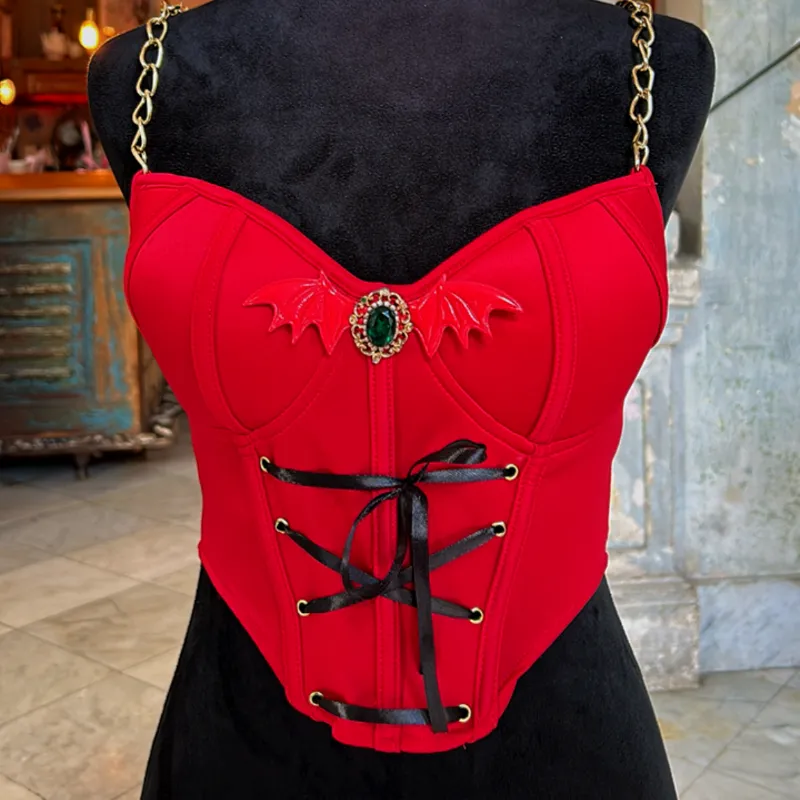 Corset vamp