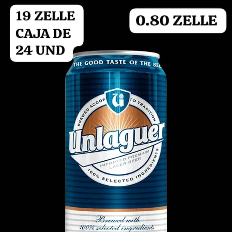 Caja de cerveza unlager