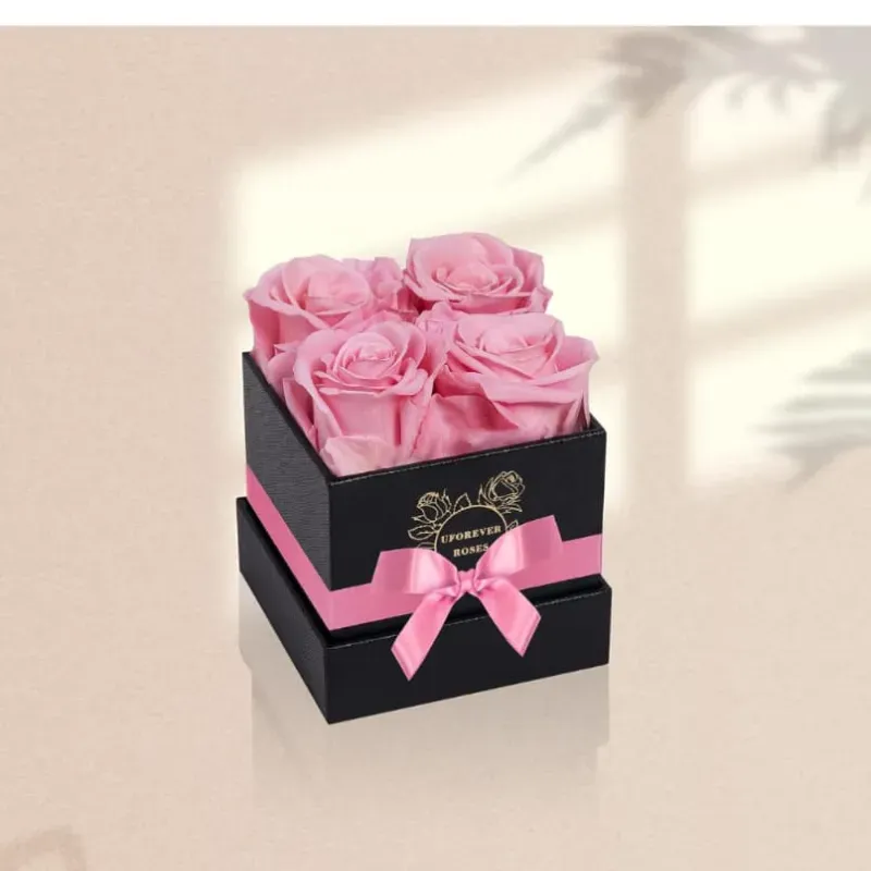 Cajita con Flores Preservadas